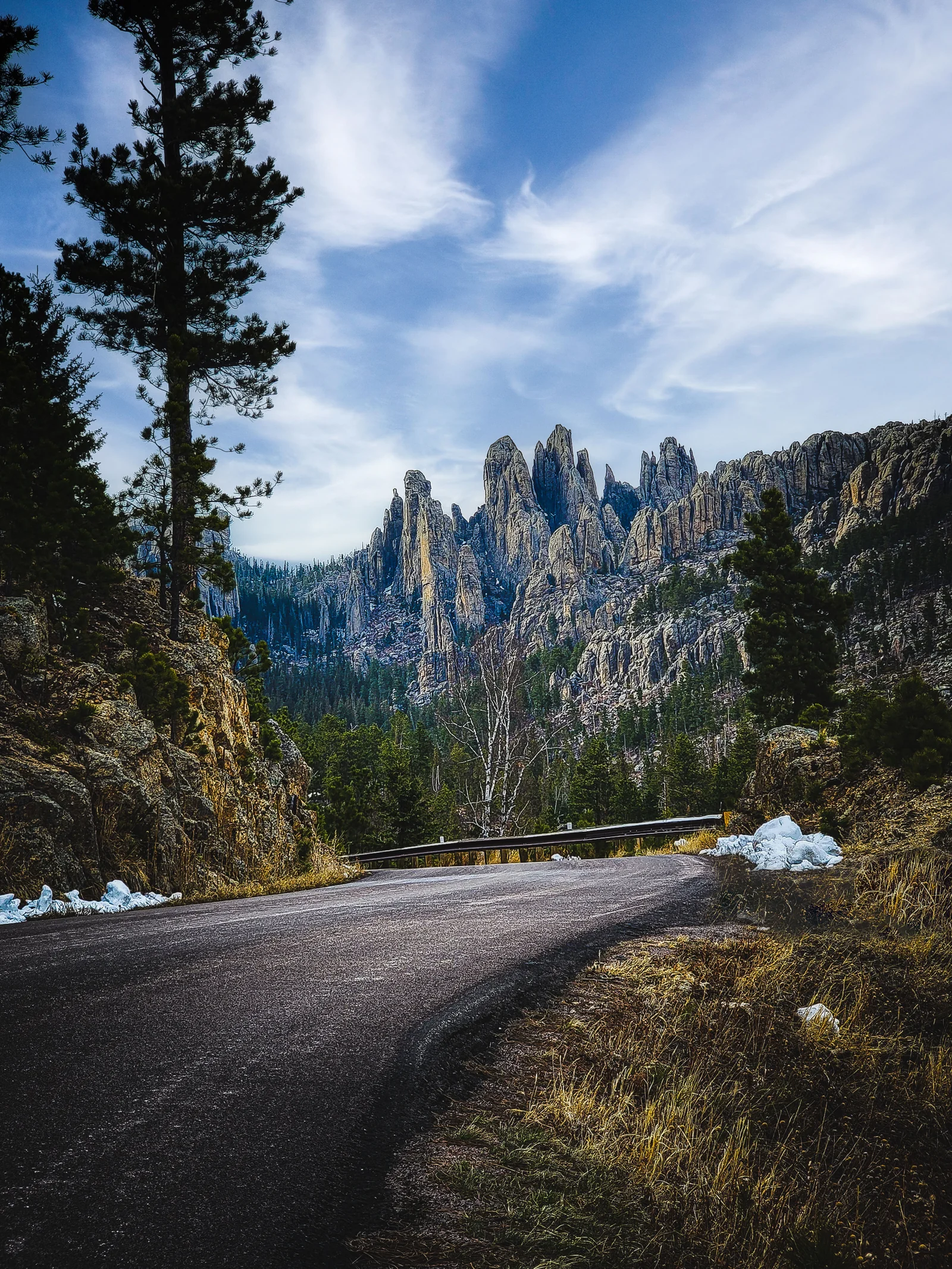 Needles Highway tại Black Hills, Nam Dakota