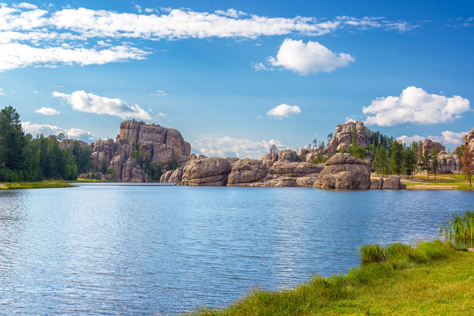 Sylvan Lake và các khối granite tại Nam Dakota