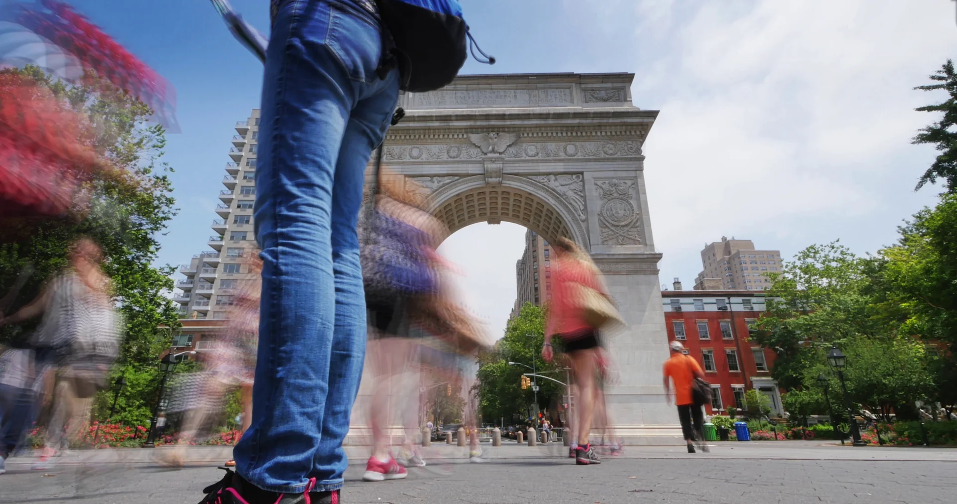 Arco de Washington Square no Washington Square Park